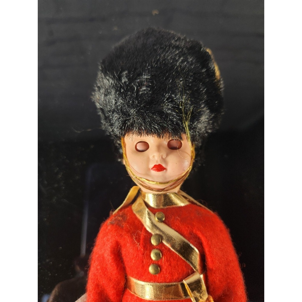 Vintage English Soldier Military Collectible Figurine Doll England